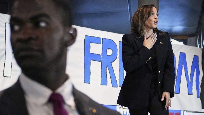 The move to drop Harris' Secret Service protection comes ahead of her book tour.