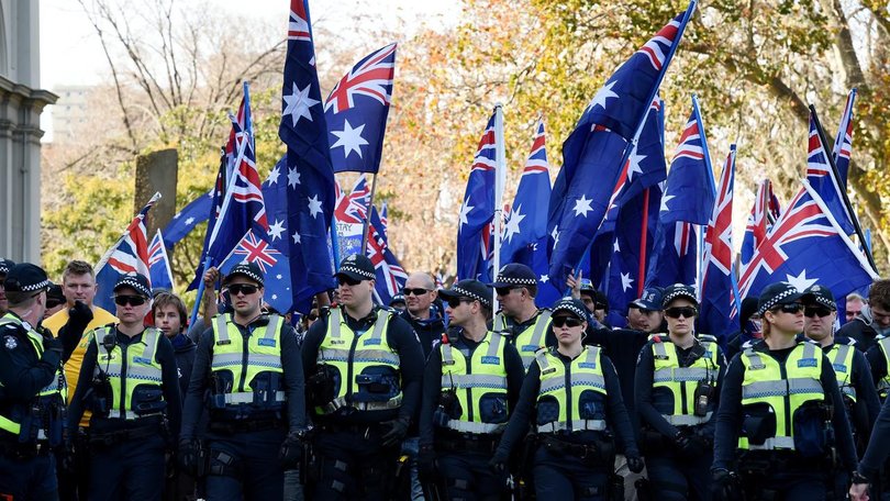 Authorities hope rival groups won't clash at weekend anti-immigration rallies.