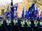 Authorities hope rival groups won't clash at weekend anti-immigration rallies.