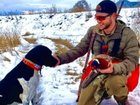 Dog saves owners life after crash.