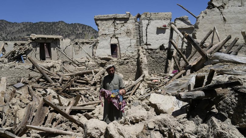 A similar size quake struck Afghanistan nearly two years ago. (AP PHOTO)