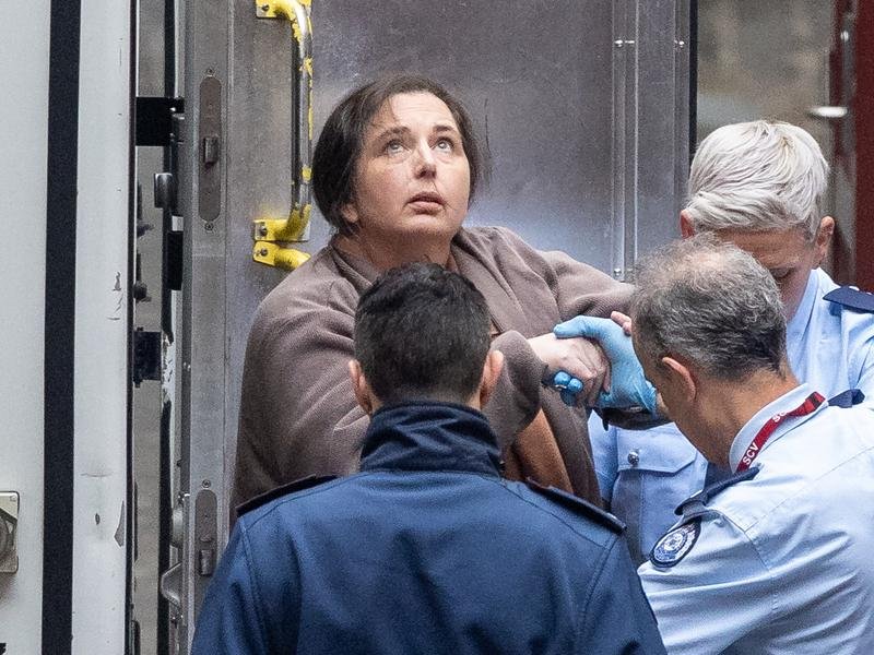 Erin Patterson at her pre-sentencing hearing last week in Melbourne.
