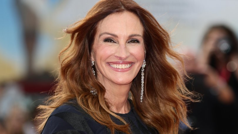 Julia Roberts at the After The Hunt red carpet during the 82nd Venice International Film Festival.