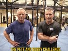 The video shows  Health Secretary Robert F. Kennedy Jr. and Defence Secretary Pete Hegseth during a timed fitness challenge.