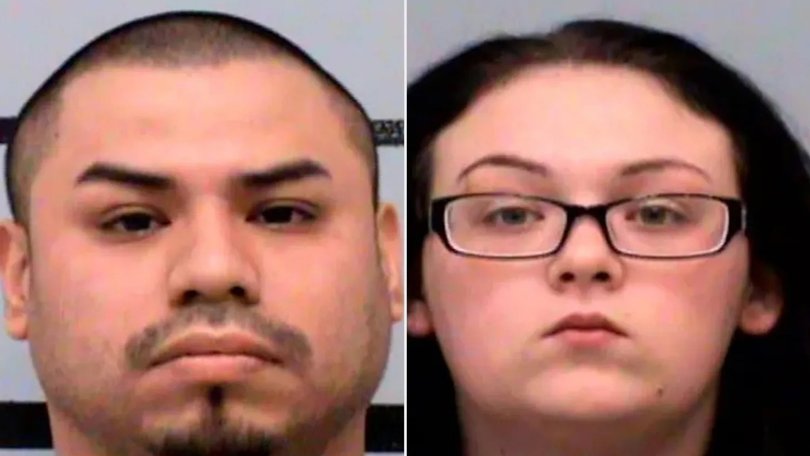 Adam Canales Jr, found guilty of manslaughter and Sarah Mills who awaits trial.