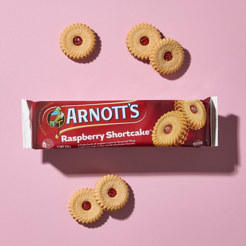 Aussie dads also love a Raspberry Shortcake.