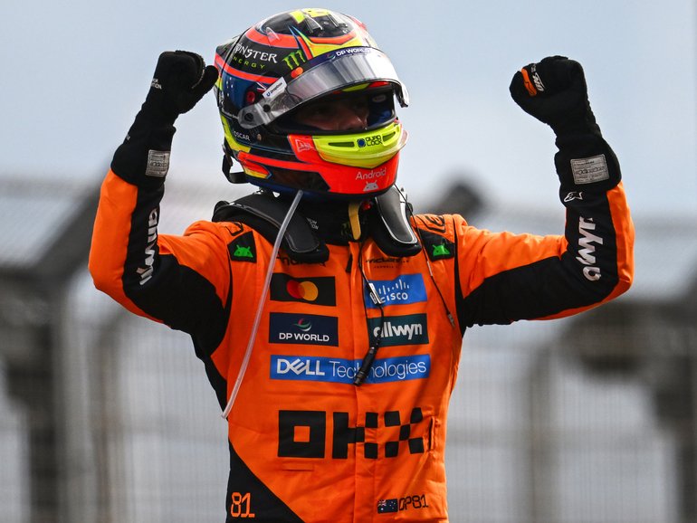 Race winner Oscar Piastri has equalled Mark Webber’s career wins.