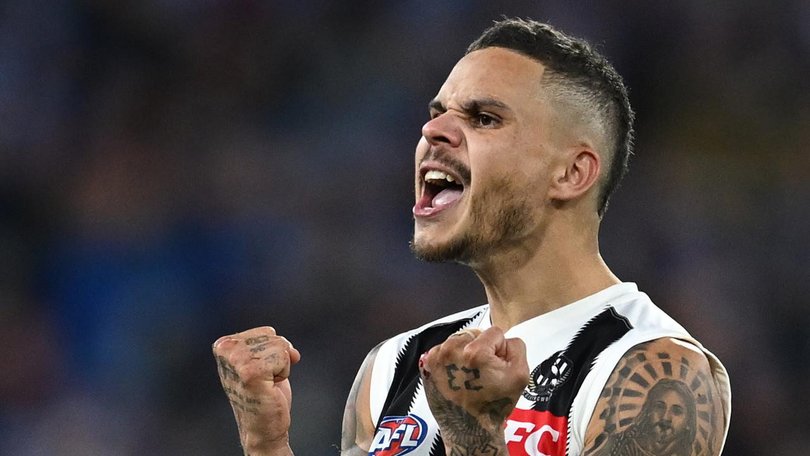 Bobby Hill is in a happier place but will miss Collingwood's qualifying final with Adelaide. (Joel Carrett/AAP PHOTOS)