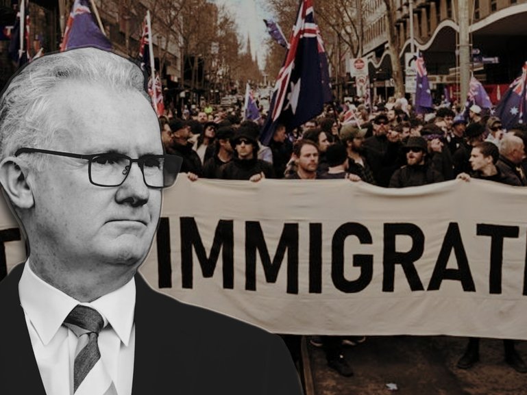 Tony Burke has resisted pressure to lower migration levels in Australia.