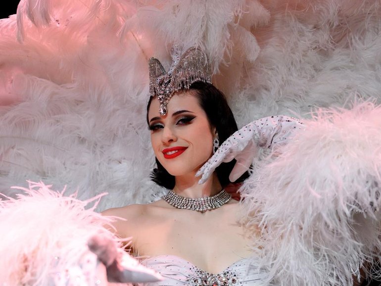 Evana De Lune says the burlesque genre provides the opportunity to explore her own creativity. 