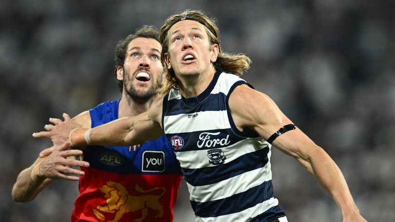 Geelong ruck Rhys Stanley appears in some doubt for Friday night’s clash.
