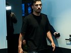 Suspended Adelaide Crows AFL player Izak Rankine before his public apology.