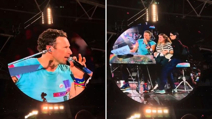 Coldplay's frontman Chris Martin is facing backlash following an awkward on stage moment.