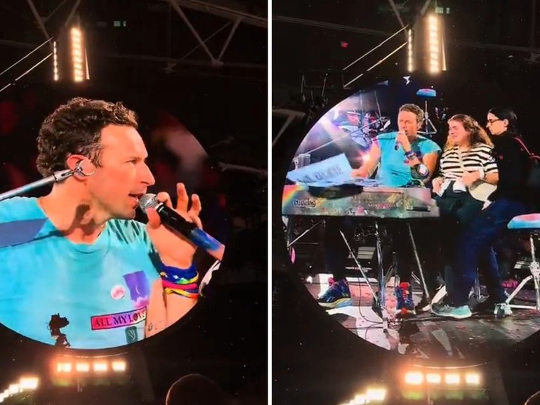 Coldplay's frontman Chris Martin is facing backlash following an awkward on stage moment.