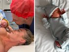 Seven AFL commentator Abbey Holmes has opened up about her pregnancy journey and the birth of her first child.