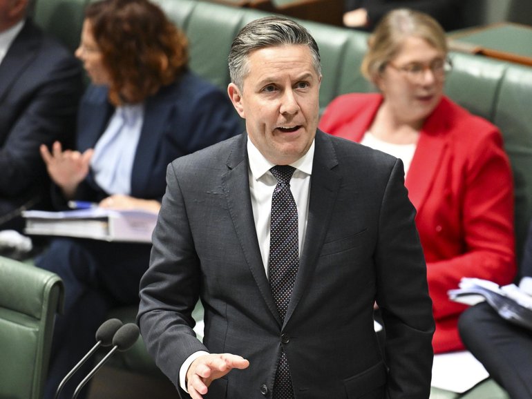 Disability and NDIS Minister Mark Butler confirmed the proposed 10-day trip to the UK and Sweden would not be going ahead. NewsWire/ Martin Ollman