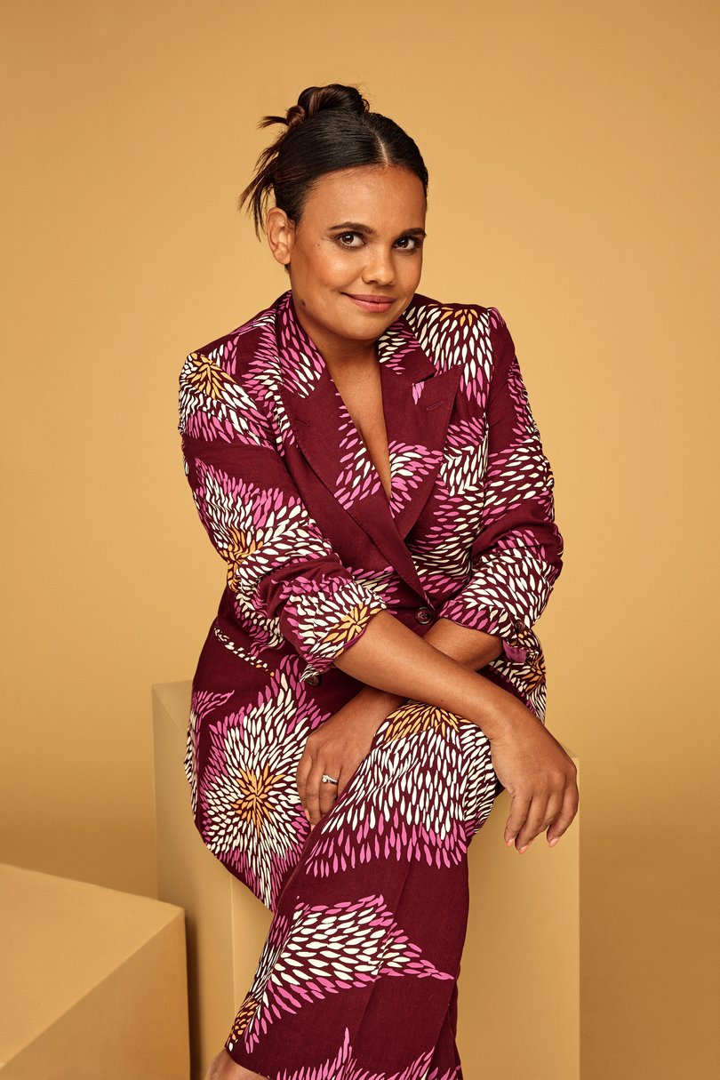 Miranda Tapsell stars in Top End Bub, streaming on Prime Video.