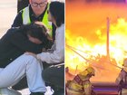 Morley Market has gone up in flames in a suspicious blaze.