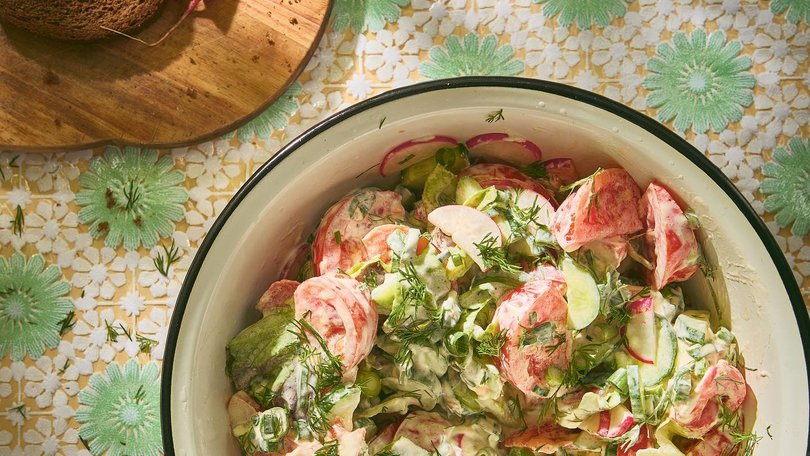Anastasia Zolotarev’s Summer Garden Salad.