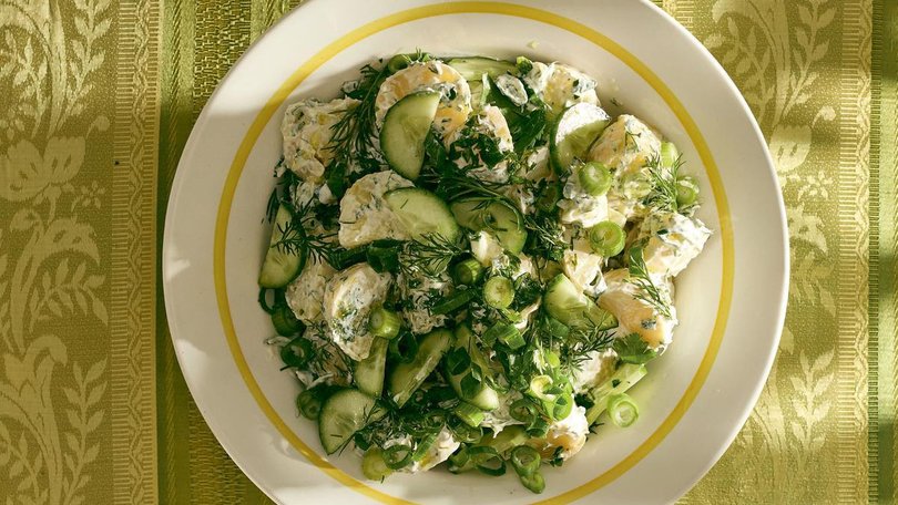 Herby Potato Salad. 