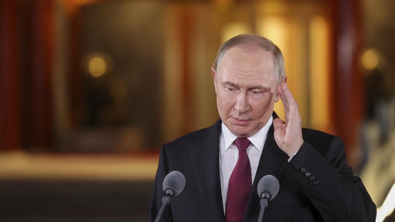 ‘There is a certain light at the end of the tunnel,’ Russian President Vladimir Putin says. (AP PHOTO)