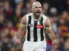 Veteran Steele Sidebottom was pivotal in Collingwood's qualifying final win over Adelaide. (Matt Turner/AAP PHOTOS)
