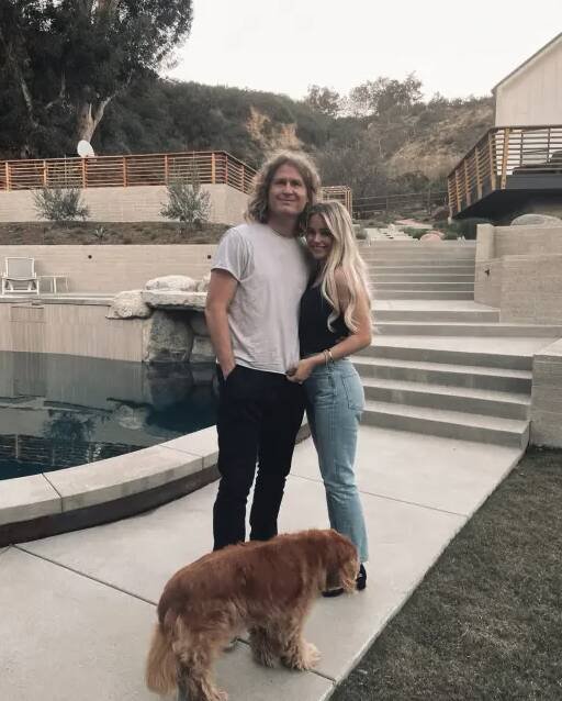 Pitt purchased the home from The Killers guitarist Dave Keuning and his wife Emilie. Pic: Keuning/Instagram.