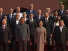 Former Victorian Premier Daniel Andrews has been photographed alongside Chinese President Xi Jinping, Russian Predisdent Vladimir Putin and Supreme Leader of North Korea Kim Jong Un in China. Credit: 7NEWS