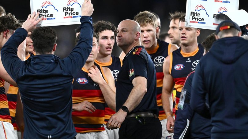 Crows coach Matthew Nicks has plenty of tricks in mind for the Magpies. 
