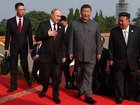 Russia's President Vladimir Putin and China's President Xi Jinping have been caught in a hot mic moment. 