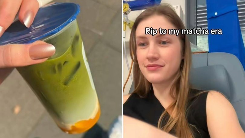 Sydney woman hospitalised after daily matcha habit.