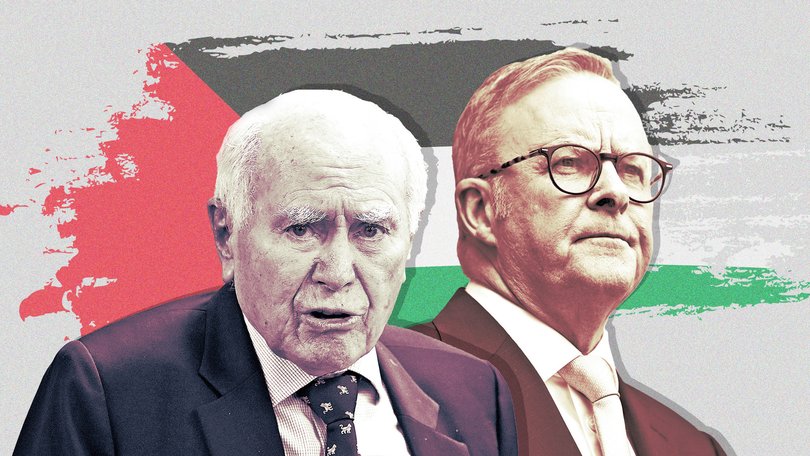 John Howard and Anthony Albanese.