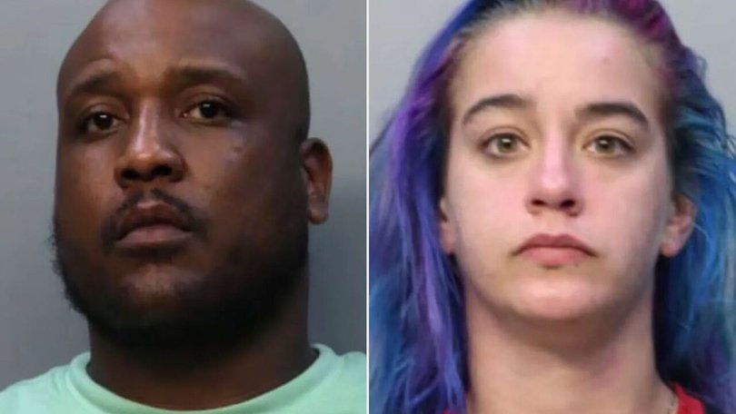 A couple from New York have been arrested after 'hot-boxing' a car with marijuana while a two-year-old was inside.