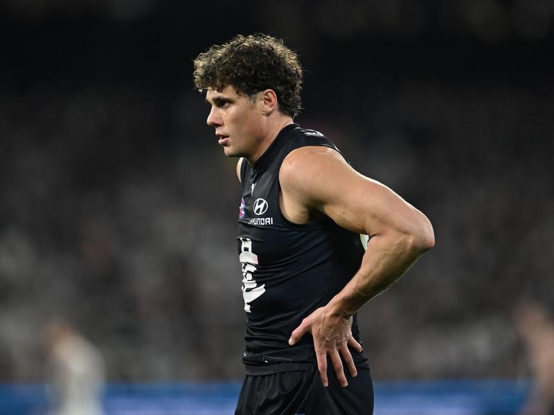 Charlie Curnow clearly wants out of Carlton.