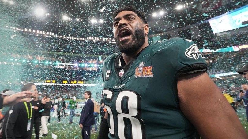 Aussie Super Bowl champion Jordan Mailata’s Eagles start the season against the Cowboys on Friday.