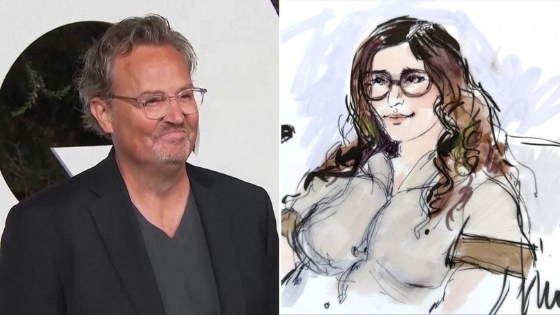 Matthew Perry and Jasveen Sangha.