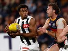 Isaac Quaynor was targeted by some Adelaide fans.