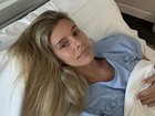 Aussie model Natasha Oakley has revealed doctors removed a 2.5cm tumour from her kidney.