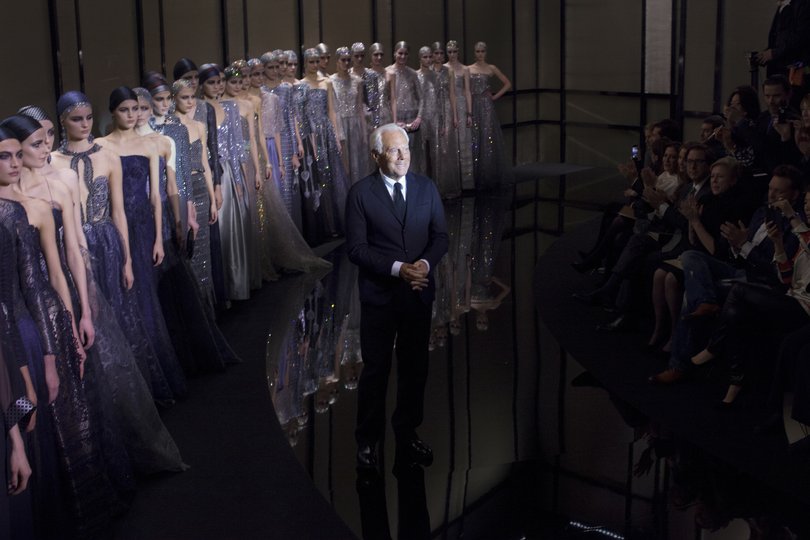 Giorgio Armani’s death was confirmed in a statement by the Armani Group.