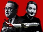 Qantas boss Vanessa Hudson has been punished for a major cyber attack on the airline’s customers earlier this year while her predecessor Alan Joyce has taken home his final multi million-dollar bonus.