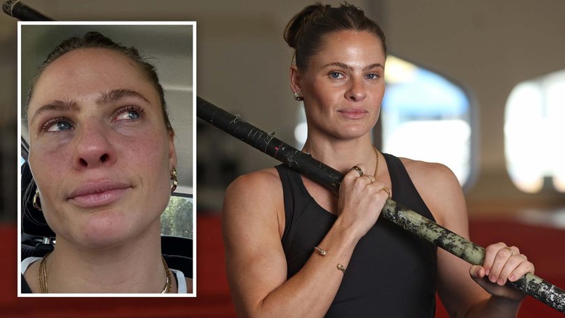 Reigning Olympic gold medal pole vaulter Nina Kennedy has suffered another injury.