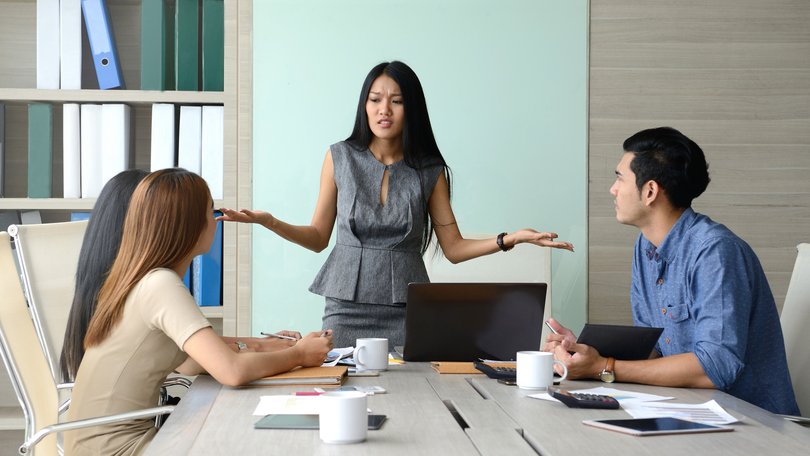 A woman says the unthinkable to her boss, leading to a hefty payout.