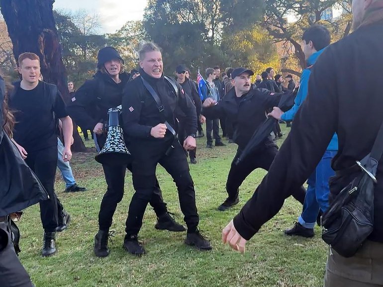 Nathan Bull is part of the notorious neo-nazi group the National Socialist Network. 