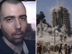 Israel's army has struck a high-rise building in Gaza City while militant group Hamas released a video of two hostages kidnapped from Israel.