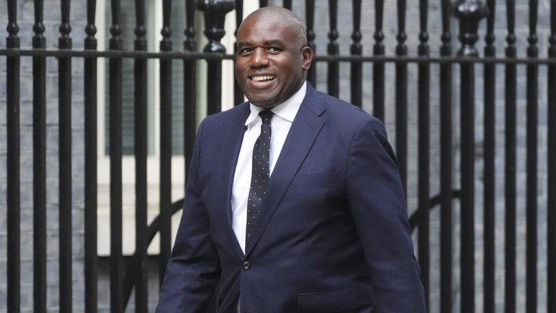 Foreign minister David Lammy is set to become deputy prime minister after a reshuffle. (AP PHOTO)