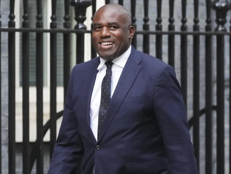 Foreign minister David Lammy is set to become deputy prime minister after a reshuffle. (AP PHOTO)