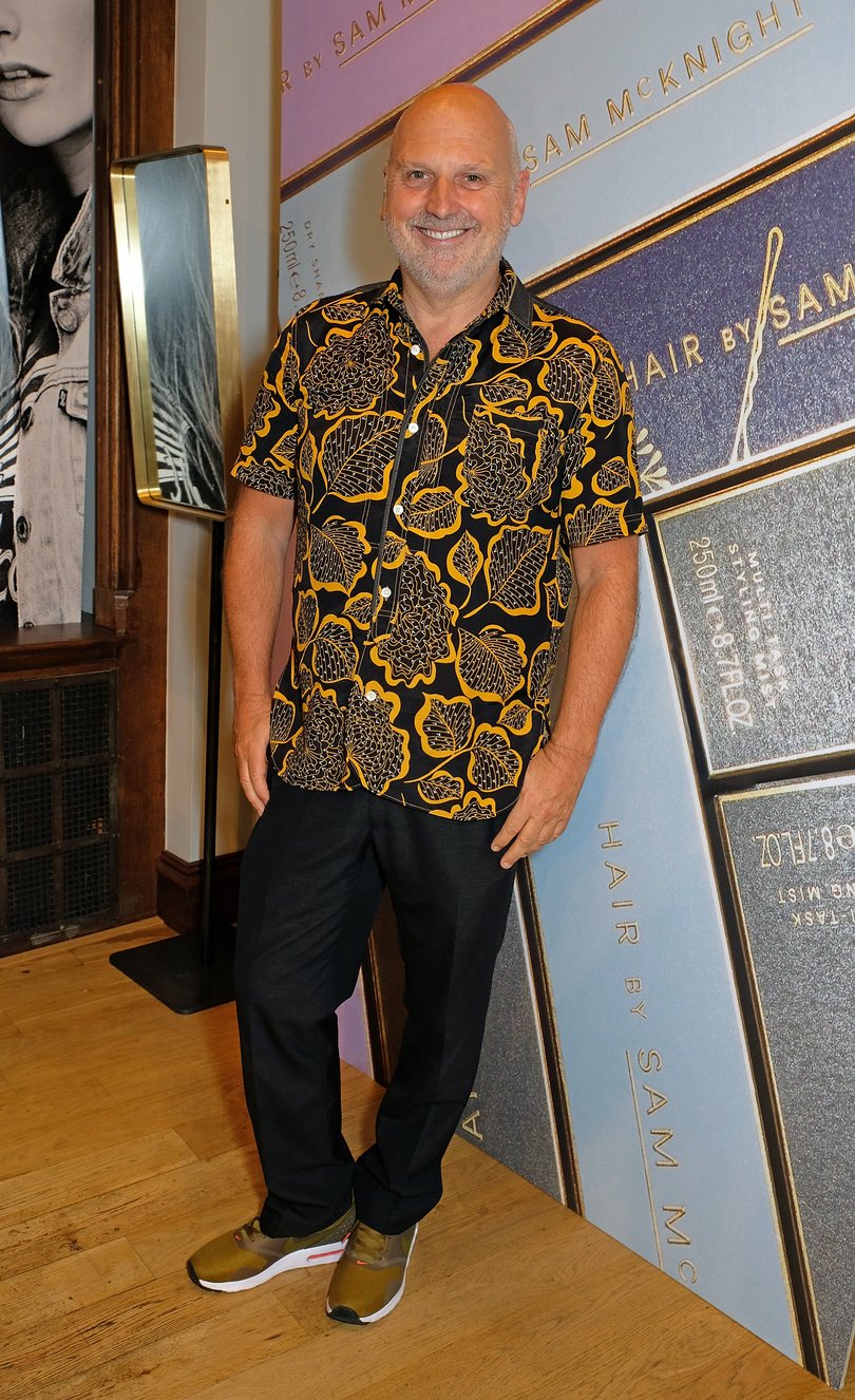 Sam McKnight at Liberty London. 