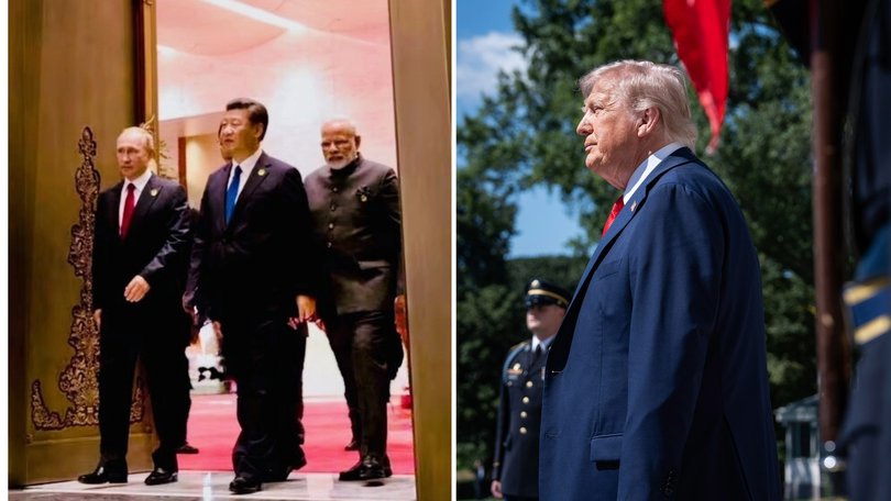 The US President has publicly complained India is turning toward China.