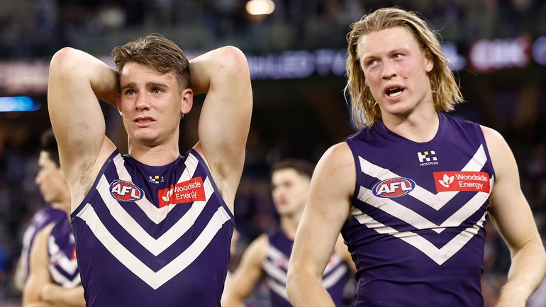 Caleb Serong is gutted.