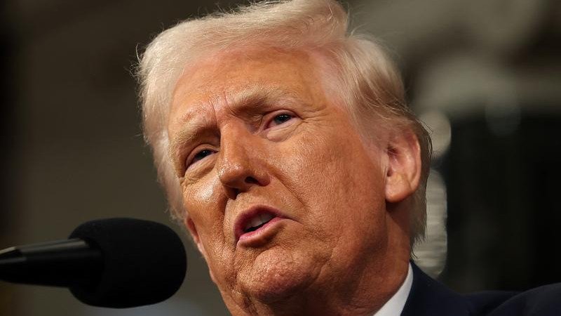 US President Donald Trump has issued what he called his ‘last warning’ to Hamas. (EPA PHOTO)